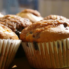 Streusel Topped Blueberry-Chocolate Chip Muffins
