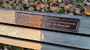McDonald Memorial Bench Plaque 