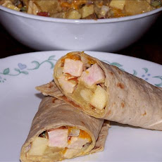 Fruit, Nut, and Chicken Salad With Curried Mayo Dressing