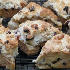 Chocolate Chip-Toffee Scones