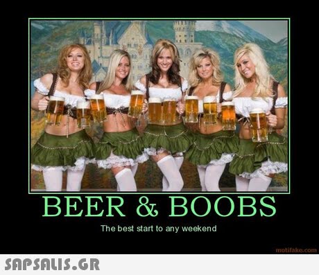 BEER & BOOBS The best start to any weekend 
