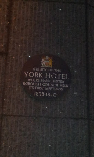 Old York Hotel Plaque 
