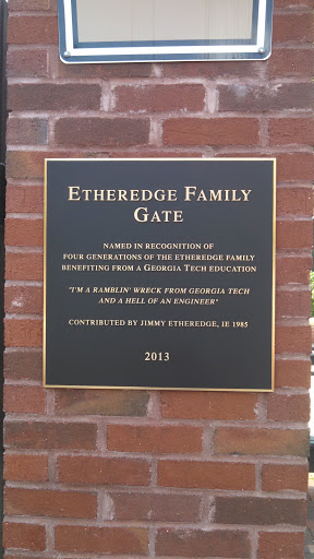 Ethridge Family Gate