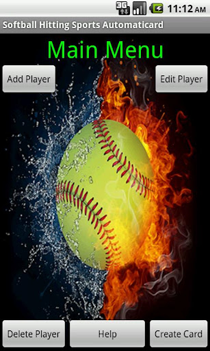 Softball Hitting Card Creator