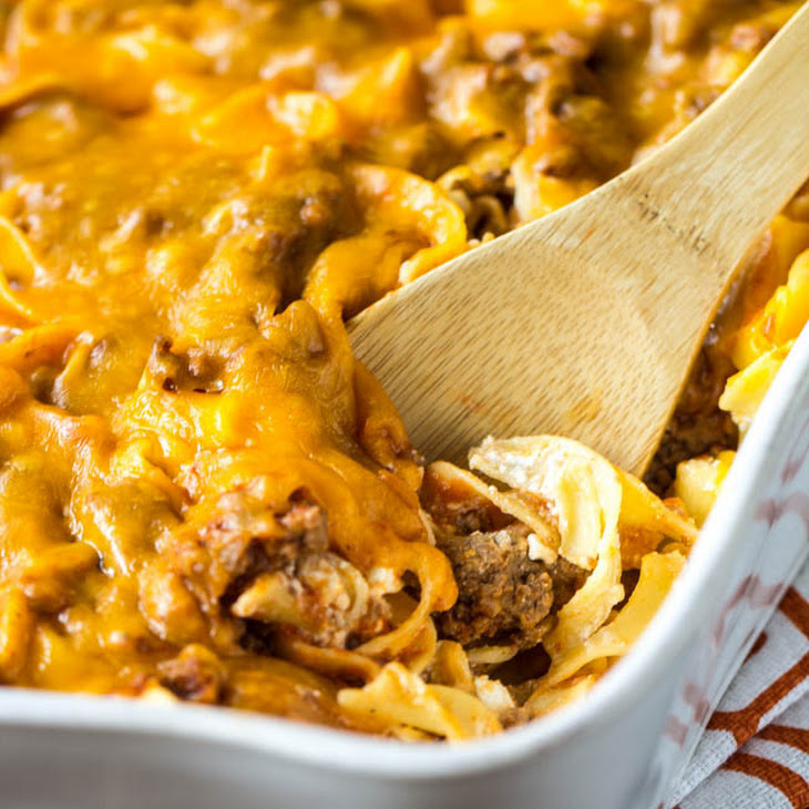 RECIPE GROUND BEEF EGG NOODLES SOUR CREAM hamburger recipe