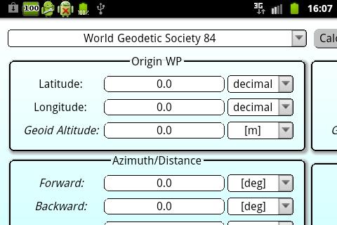 Geodetics Calculator