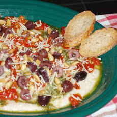 White Bean Dip with Toasted Baguette