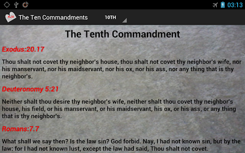 How to download The Ten Commandments (KJV) 1.0 apk for laptop