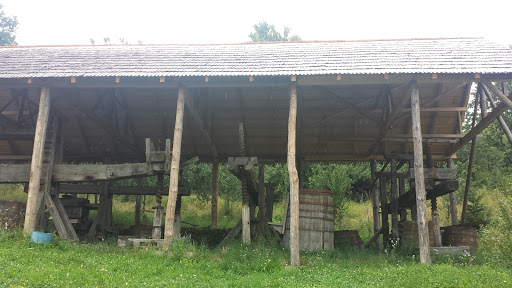 Old Wooden Wine Production Facility
