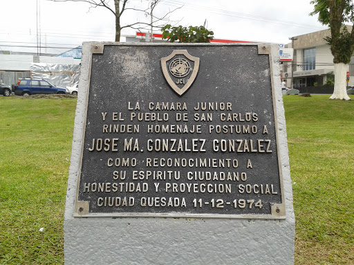 Placa Jose Maria Gonzalez