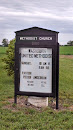 Washburn United Methodist Sign
