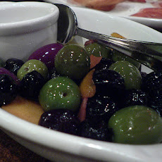 Marinated olives