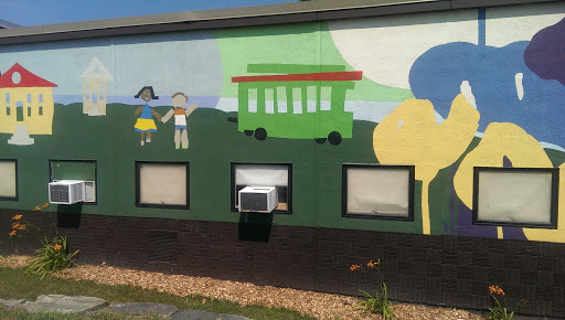 School Bus Kids Mural