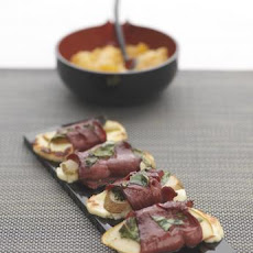 Halloumi and Smoked Venison