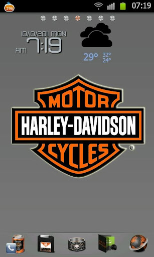 HarleyDavidson GoLauncherTheme