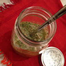 Mint chutney in vinegar