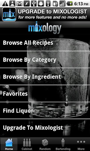 mixology-drink-recipes for android screenshot