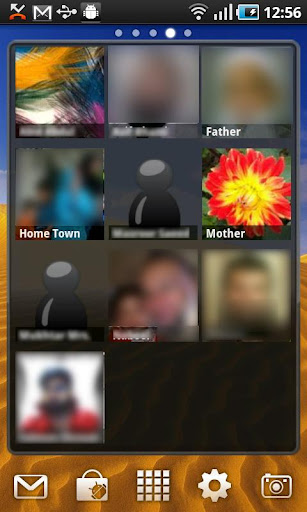 Photo Contacts Widget