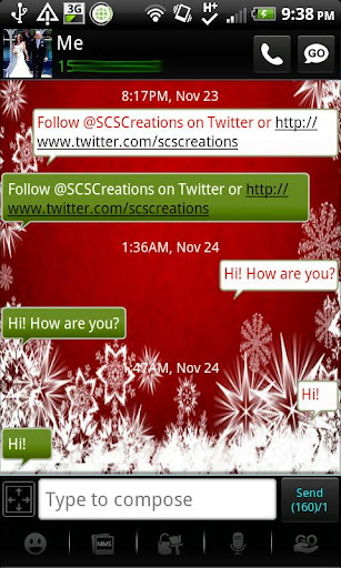 GO SMS - Season Greetings