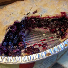 Fresh Blueberry Pie