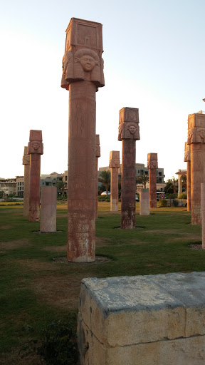 Egypt Style Columns