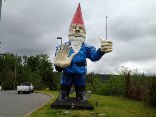 Nanoose Bay World Famous Giant Gnome