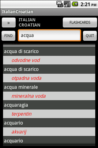 Croatian Italian Dictionary