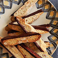 Chocolate-Dipped Almond Biscotti