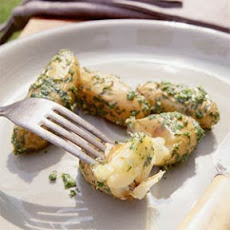 Fingerling Potatoes With Oregano Pesto
