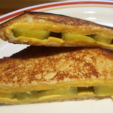 Aim's Favorite Pickle Cheese Melt