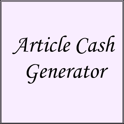 Article Cash Generator LOGO-APP點子