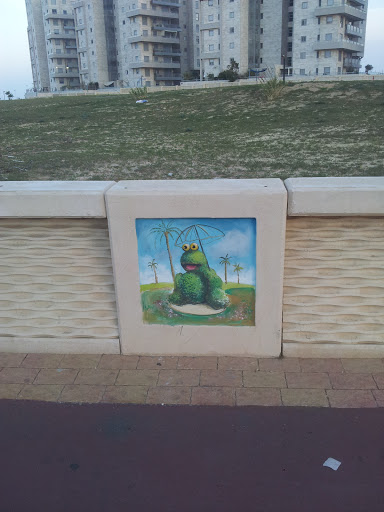 Frog Wall Painting Art