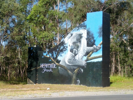 Koala Mural 2 - Heritage Park
