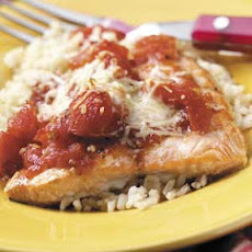 Tomato Salmon Bake Recipe
