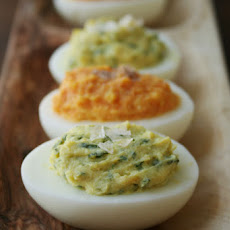 Lemon-Basil Deviled Eggs