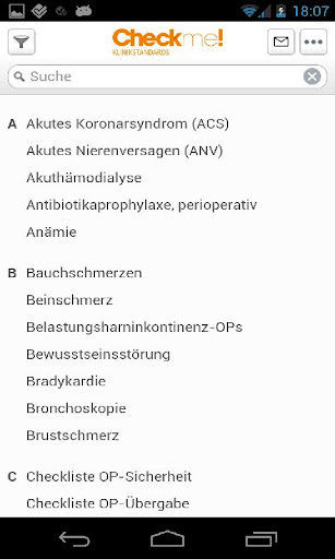 Checkme Klinikstandards