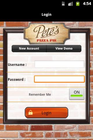 Pete's Pizza Online Ordering