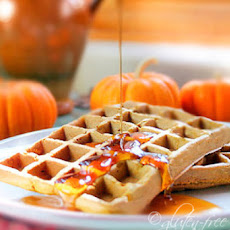 Gluten-Free Pumpkin Waffles