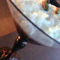Rose Cardamom Rice Pudding