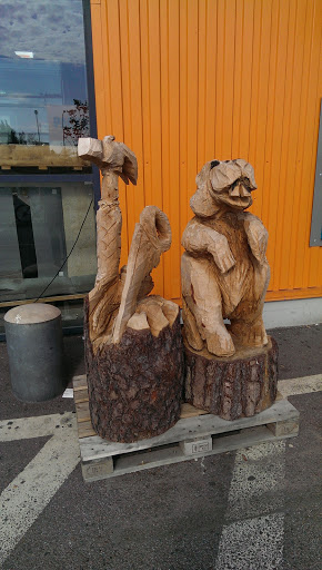 Hornbach Träskulpturer