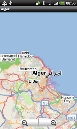 Alger Street Map