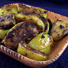 Green Tomatoes with Indian Spices