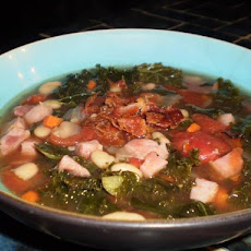 Ham, Bean and Swiss Chard Soup
