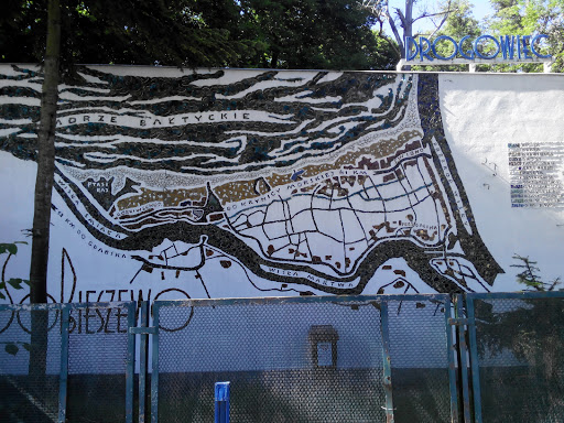 Mapa Mozaika Sobieszewa Drogowiec