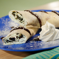 Mint Cookies & Cream Dessert Crepes