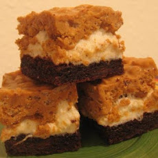 Butterscotch Krispie Marshmallow Brownies