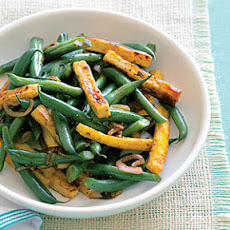 Black Pepper Tofu and Green Beans