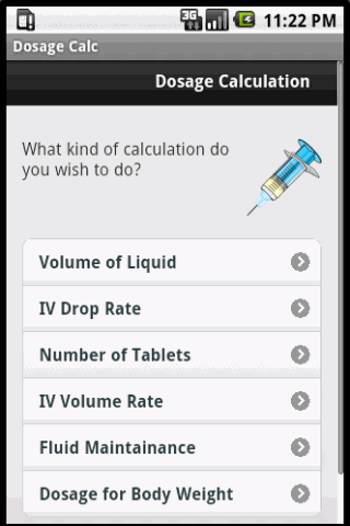 Dosage Calc