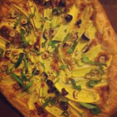 Summer Squash Galette with Chopped Hazelnuts