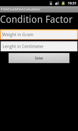 Fish Condition Calculator